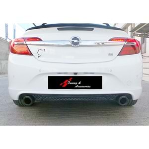 Insignia A Performance Diffuser With Exhaust Tips Piano Black Vacuum Plastic / 2013-2017