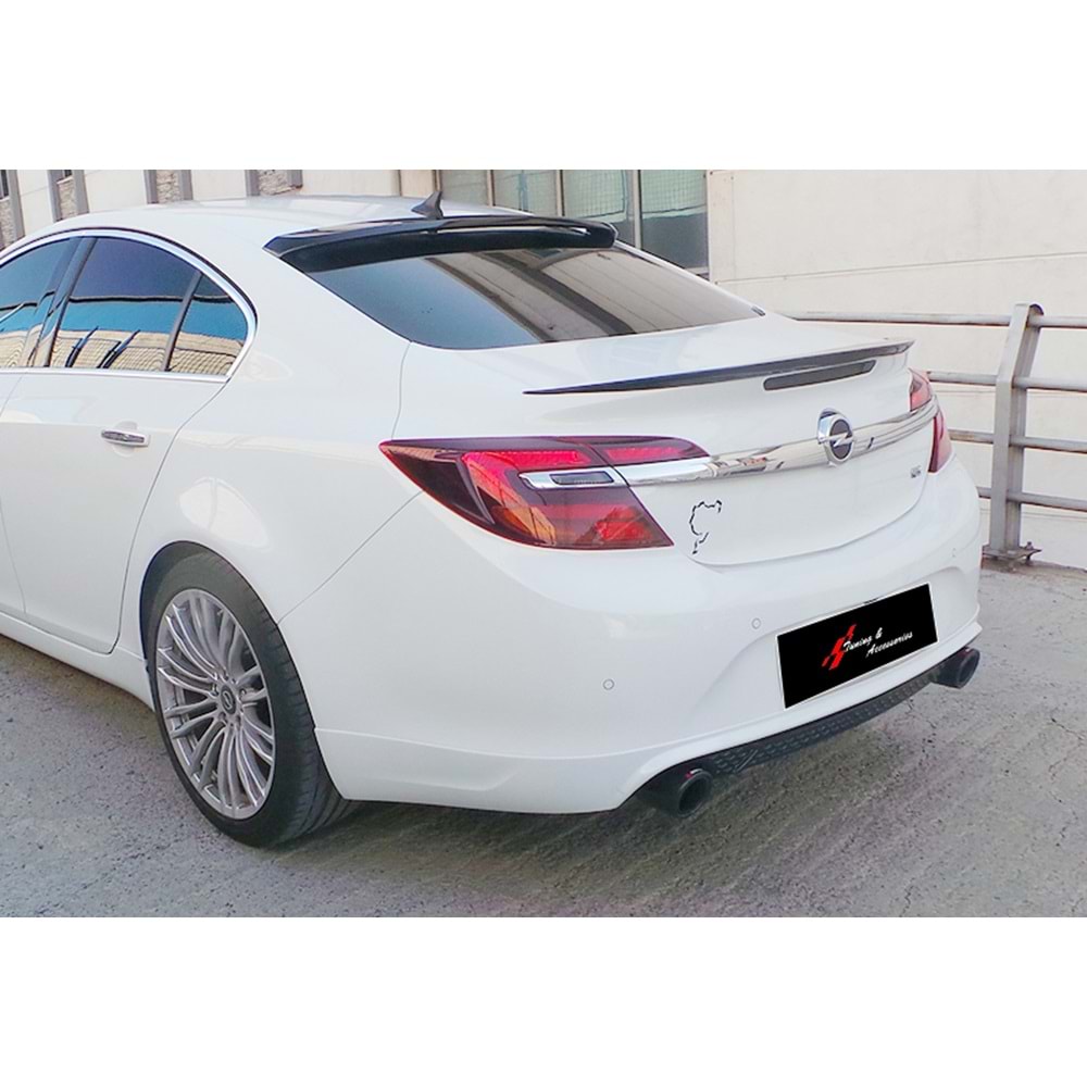 Insignia A Performance Diffuser With Exhaust Tips Piano Black Vacuum Plastic / 2013-2017