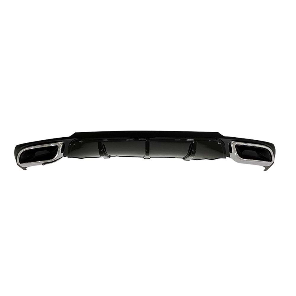 Insignia B Sport A2 Diffuser Black ABS / 2017-2020 (Chrome Exhaust Look)