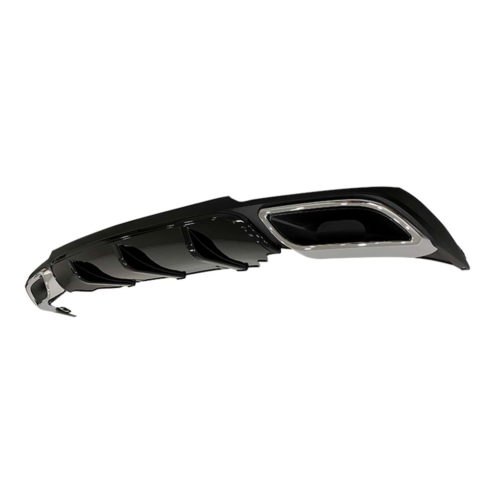 Insignia B Sport A2 Diffuser Black ABS / 2017-2020 (Chrome Exhaust Look)
