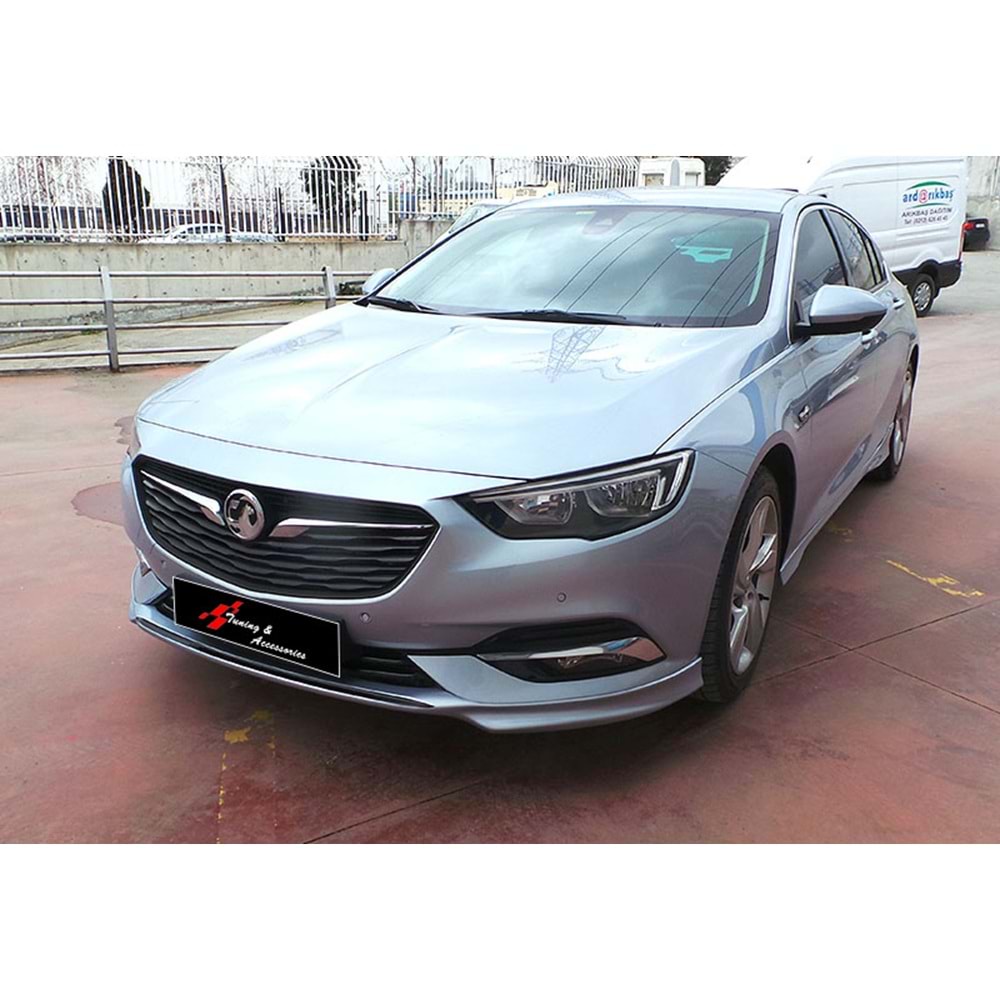 Insigna B OPC Line Front Lip Raw Vacuum Plastic / 2017-2020