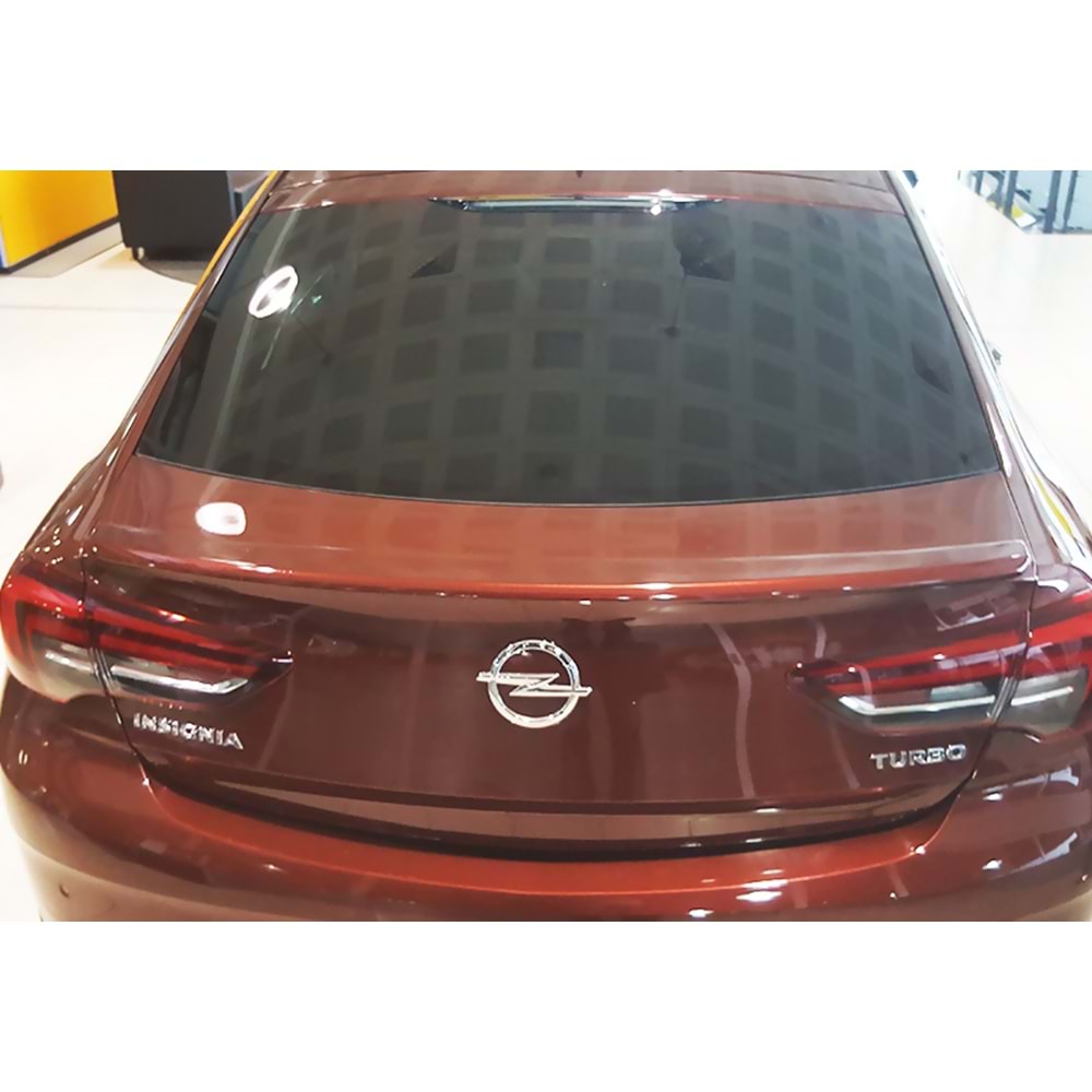 Insigna B Rear Trunk Spoiler Raw Vacuum Plastic / 2017 After