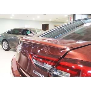 Insigna B Rear Trunk Spoiler Raw Vacuum Plastic / 2017 After