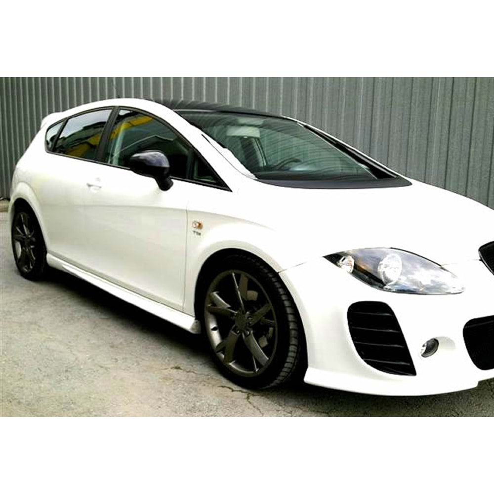 Leon MK2 Cupra Side Skirts Raw Surface Vacuum Plastic / 2005-2012
