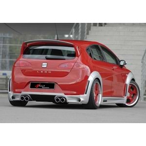 Leon Mk2 Roof JE Design Spoiler Primer Painted Fiberglass / 2005-2009