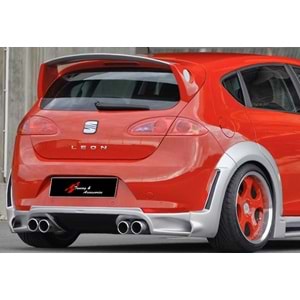 Leon Mk2 Roof JE Design Spoiler Primer Painted Fiberglass / 2005-2009