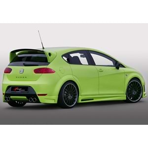 Leon Mk2 FL JE Design Spoiler Primer Painted Fiberglass / 2009-2012