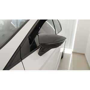 Leon Mk3 Batman Mirror Cover Piano Black / 2012-2020