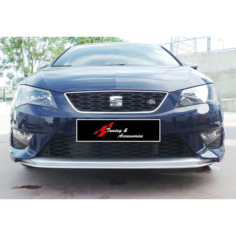 Leon Mk3 Dynamic Model Front Lip Raw Surface Vacuum Plastic / 2012-2016