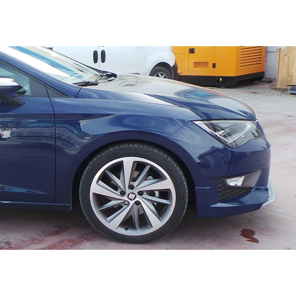 Leon Mk3 Dynamic Model Front Lip Raw Surface Vacuum Plastic / 2012-2016