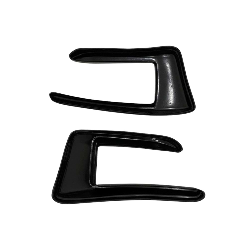 Leon Mk3 FL RC Style Rear Bumper Brows Piano Black Vacuum Plastic / 2017-2020