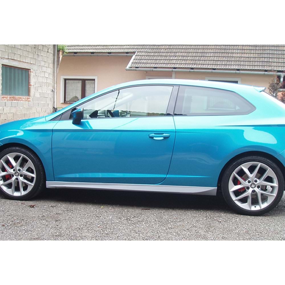 Leon Mk3 SC 2 Door Aero Side Skirt Primer Painted Fiberglass / 2012-2020