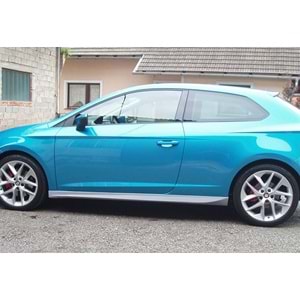 Leon Mk3 SC 2 Door Aero Side Skirt Primer Painted Fiberglass / 2012-2020