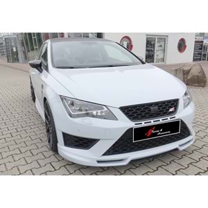 Leon Mk3 FL Rieger Model Front Lip Raw Surface Vacuum Plastic / 2017-2020