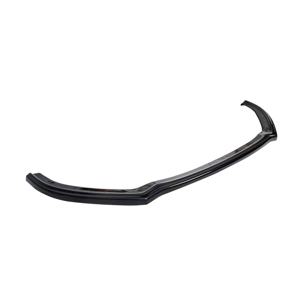 A3 8V S3 Max Front Lip Piano Black Vacuum Plastic / 2016-2020