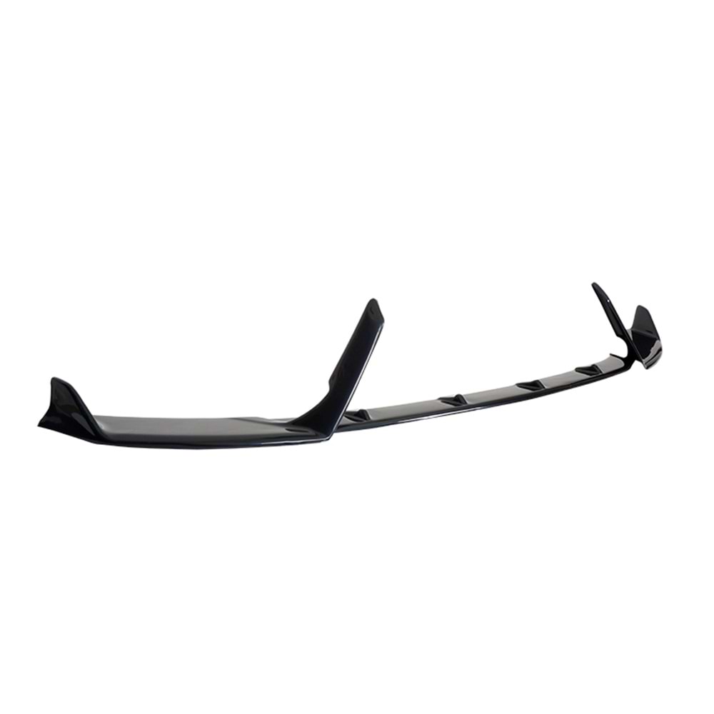 ibiza Mk5 Lenz 3 Pieces Front Lip Piano Black Vacuum Plastic / 2017 - up