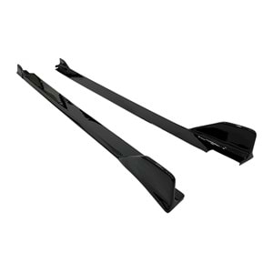 ibiza Mk5 Lenz Side Skirts Piano Black Vacuum Plastic / 2017 - up