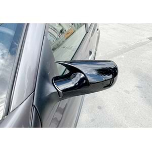 Megane 2 Batman Mirror Cover Piano Black / 2002-2009