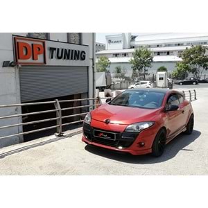 Megane 3 Sport Style Front Lip Raw Vacuum Plastic / 2008-2016