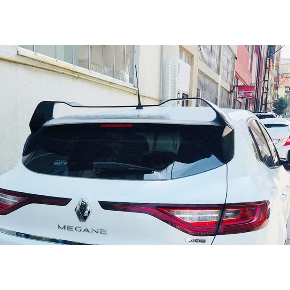 Megane 4 HB Roof Spoiler RS Trophy Primer Painted Fiberglass / 2016 - up