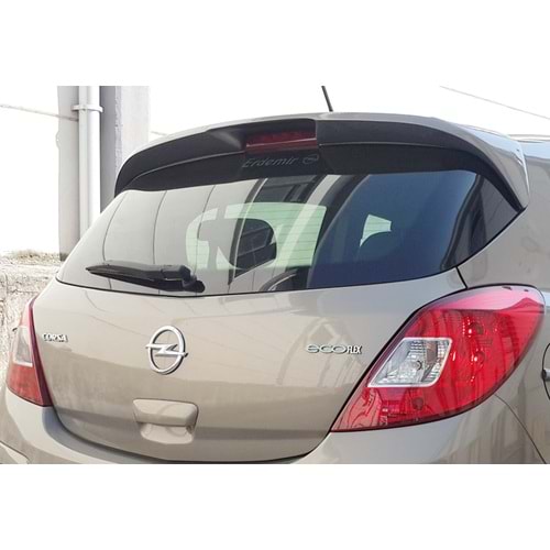 Corsa D Sport Roof Spoiler Primer Painted Fiberglass / 2006-2014