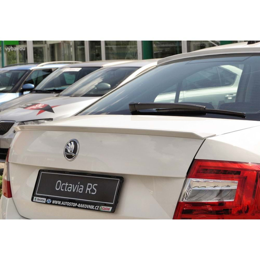 Octavia Mk3 Anatomic Rear Trunk Spoiler Fiberglass / 2013-2020