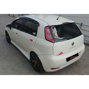 Punto / Evo Abarth Style Roof Spoiler Primer Painted Fiberglass / 2005-2018