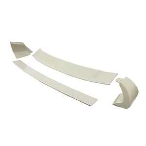 Civic FB7 Mugen RR Trunk Spoiler Raw Plastic ABS / 2012-2016 (4 Piece)