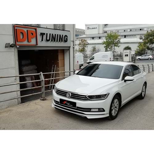 Passat B8 Sport Model Front Lip Raw Surface Vacuum Plastic / 2015-2019
