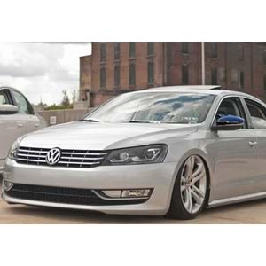 Passat B7 Batman Mirror Cover Piano Black / 2011-2014