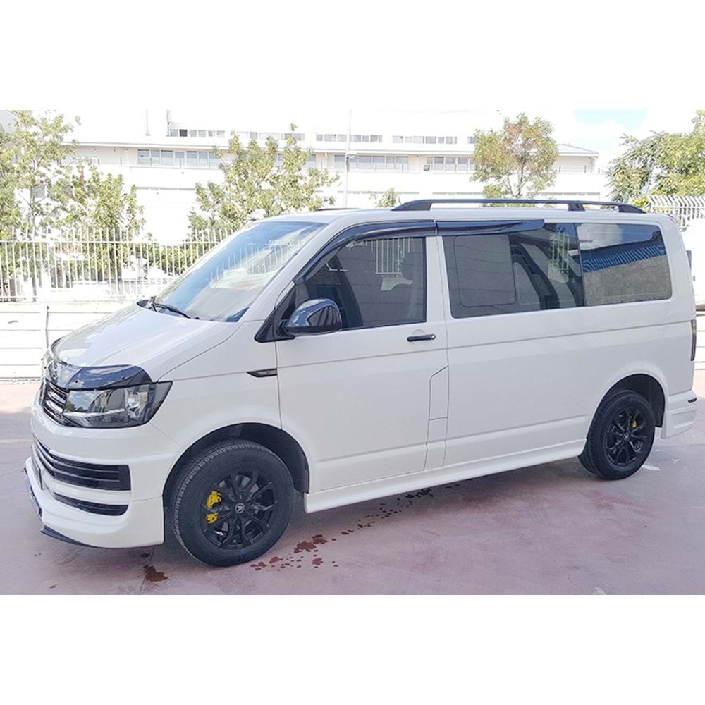 Transporter T6 RS Long Chasis Side Skirt Primer Painted Fiberglass / 2016 After