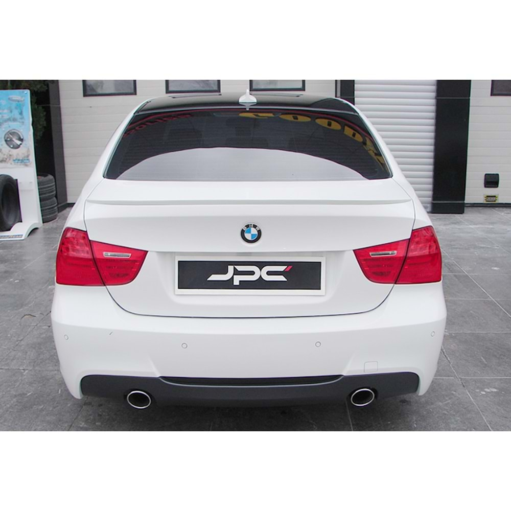 E90 M Performance Style Rear Spoiler Piano Black ABS / 2004-2011