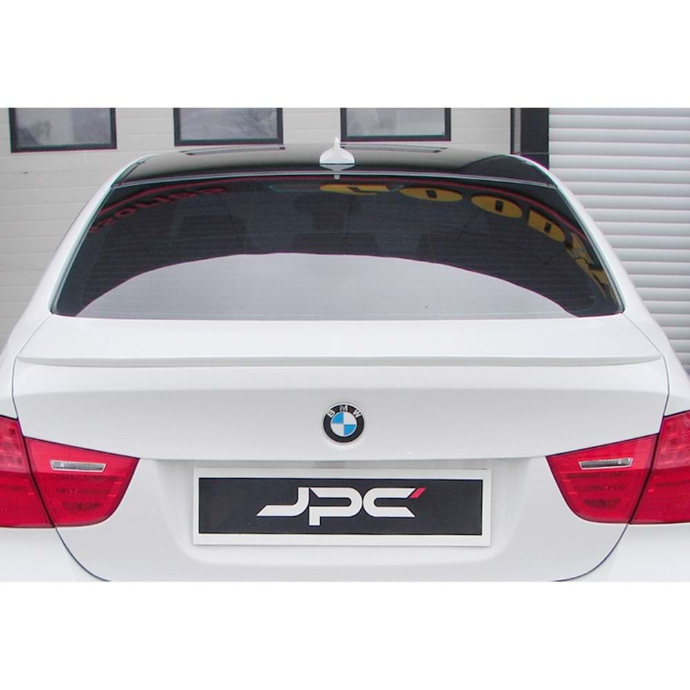 E90 M Performance Style Rear Spoiler Piano Black ABS / 2004-2011