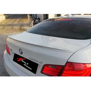 F10 M Performance Style Rear Trunk Spoiler Piano Black ABS / 2010-2017