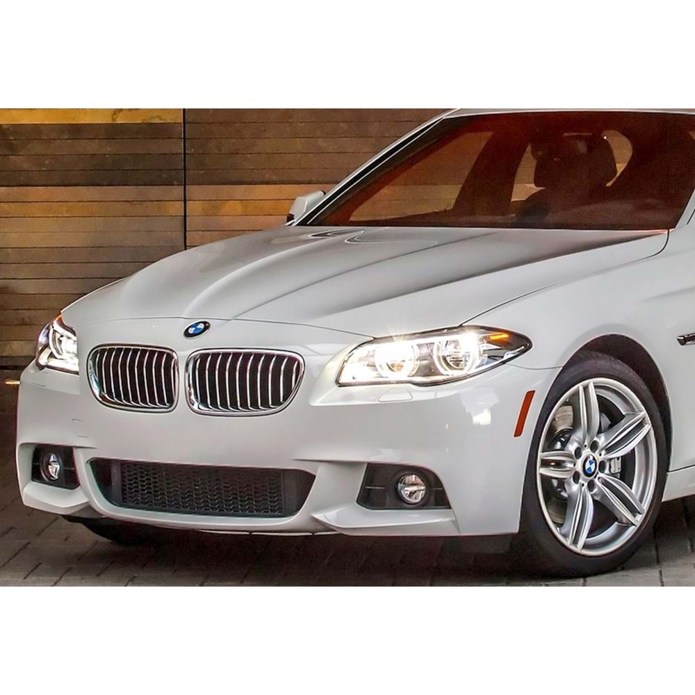 F10 LCI M Technic Front Bumper Raw ABS / 2013-2017 (Without Fog Lamps)