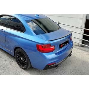 F22 Performance Dynamic Model Rear Trunk Spoiler Raw ABS / 2013 - up