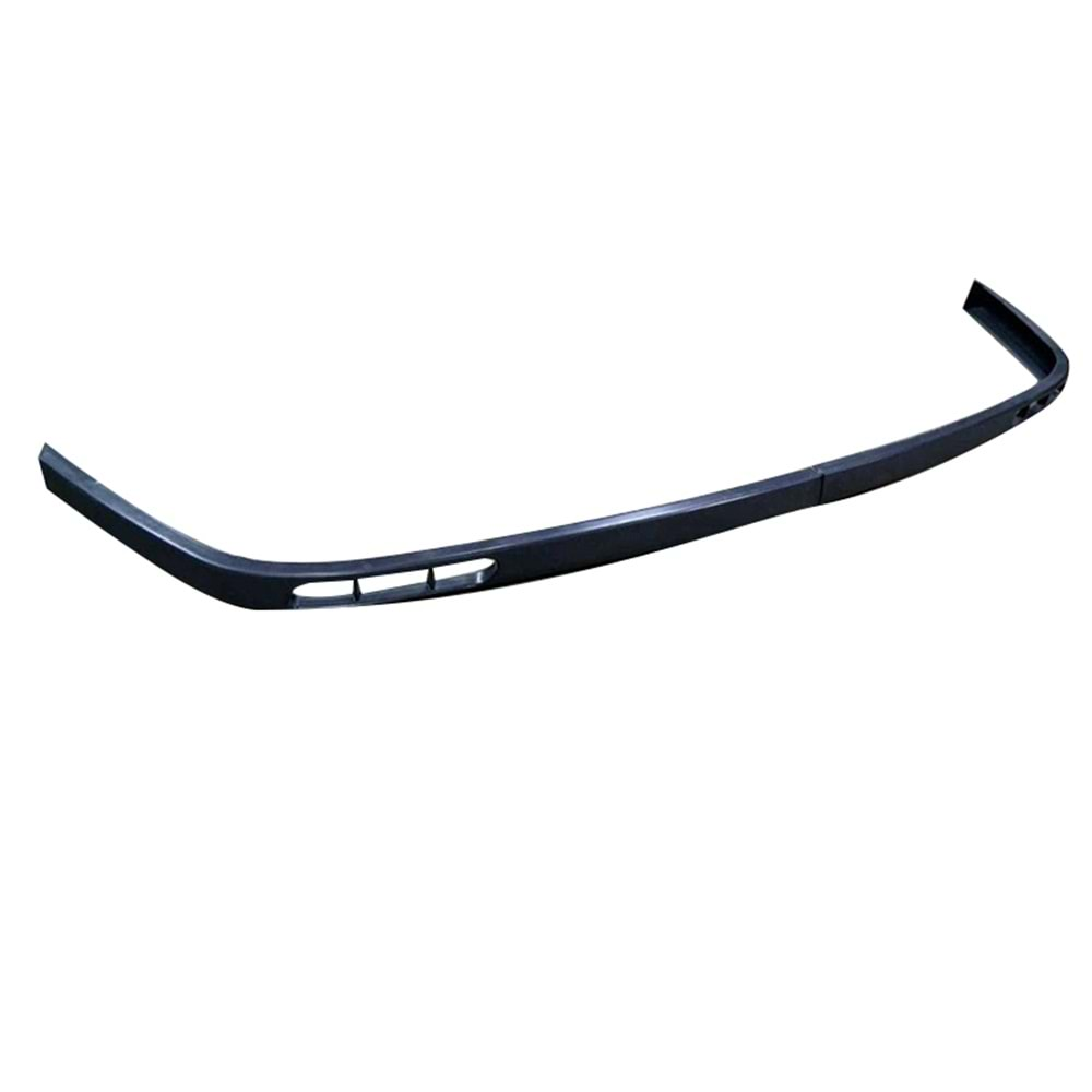 Universal Laguna Front Lip Matte Black ABS / 2 Pieces (V1 Old Style)