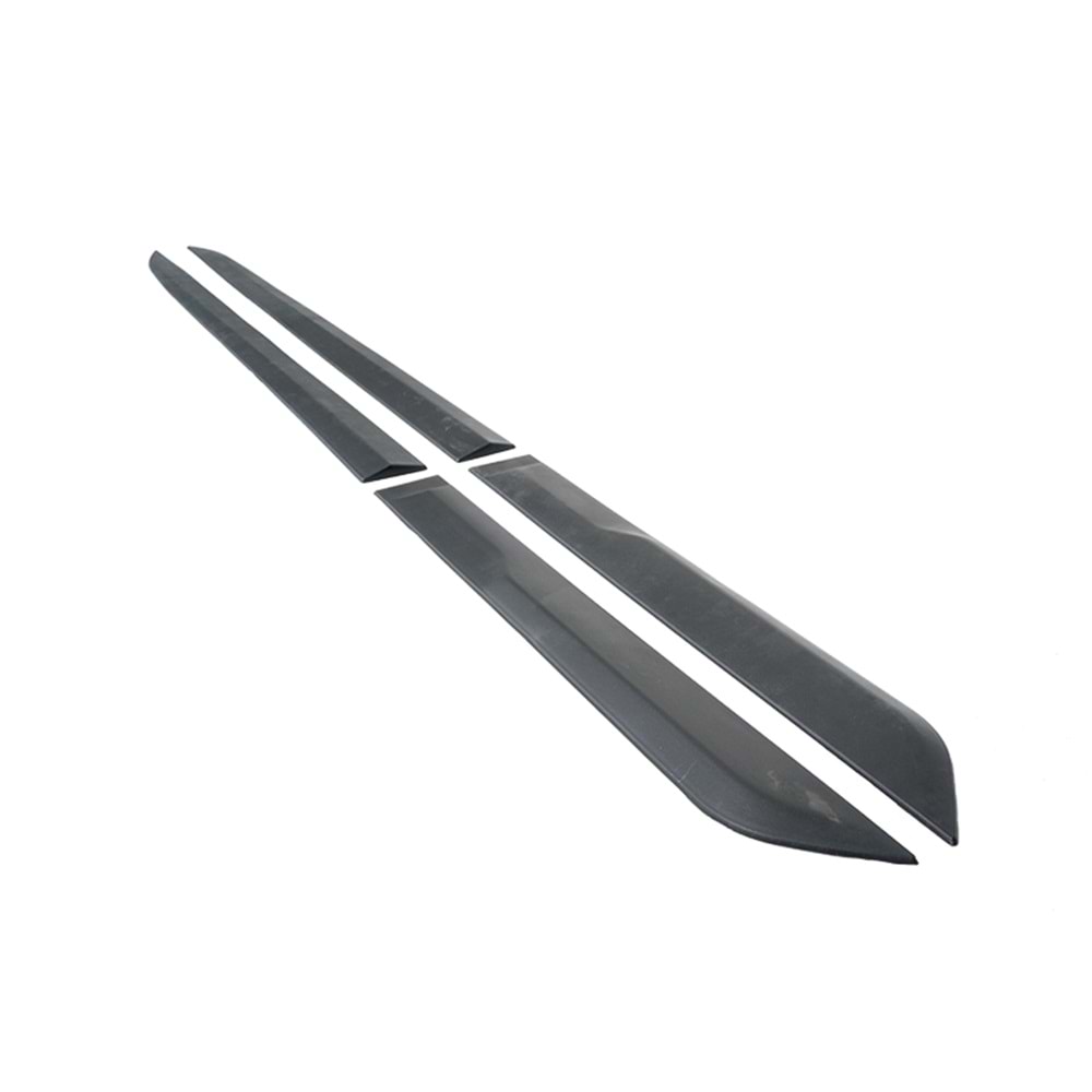 Universal Exterior Door Protector Matte Black ABS