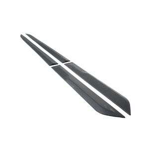 Universal Exterior Door Protector Matte Black ABS