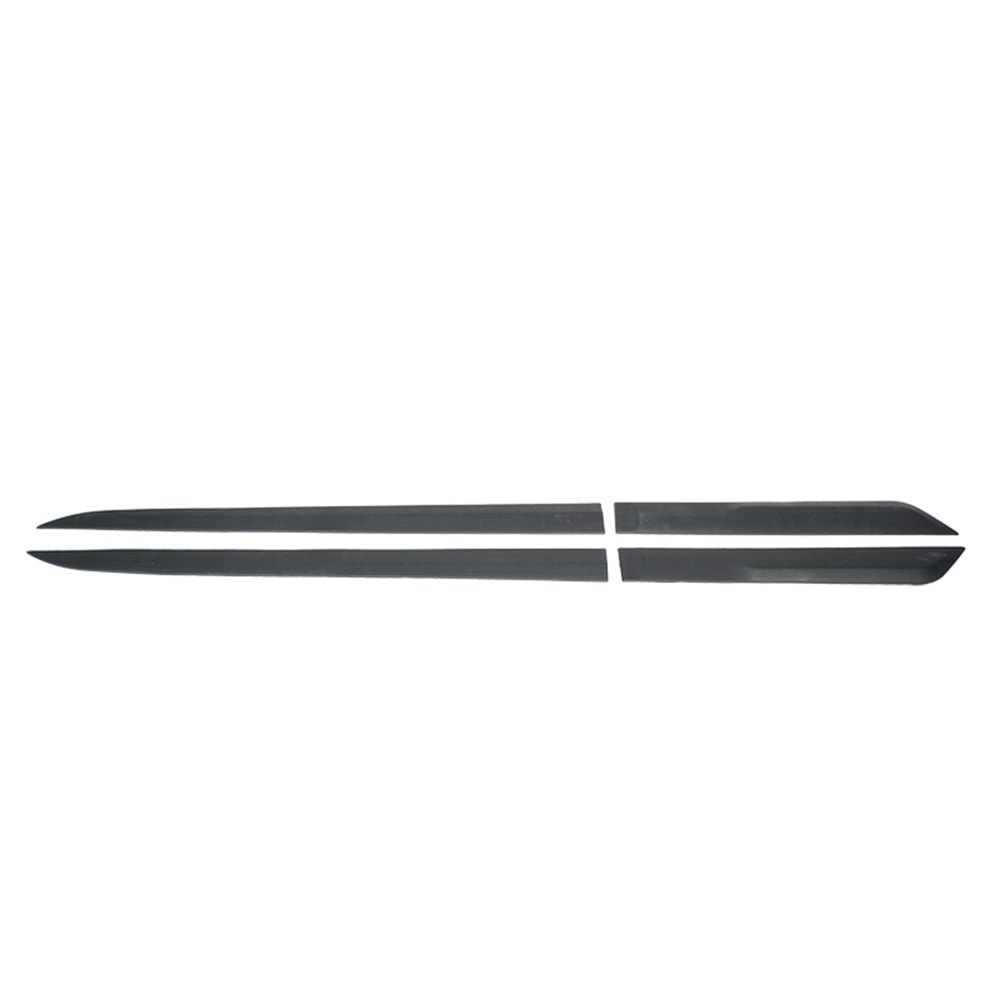 Universal Exterior Door Protector Matte Black ABS