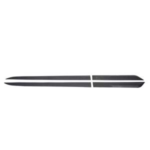 Universal Exterior Door Protector Matte Black ABS