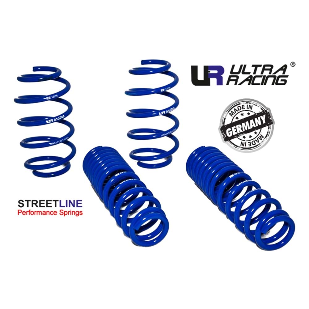 Leon Mk3 Ultra Racing Sport Springs 2012-2020 / Front : 35 - Rear : 35 mm (Diesel)