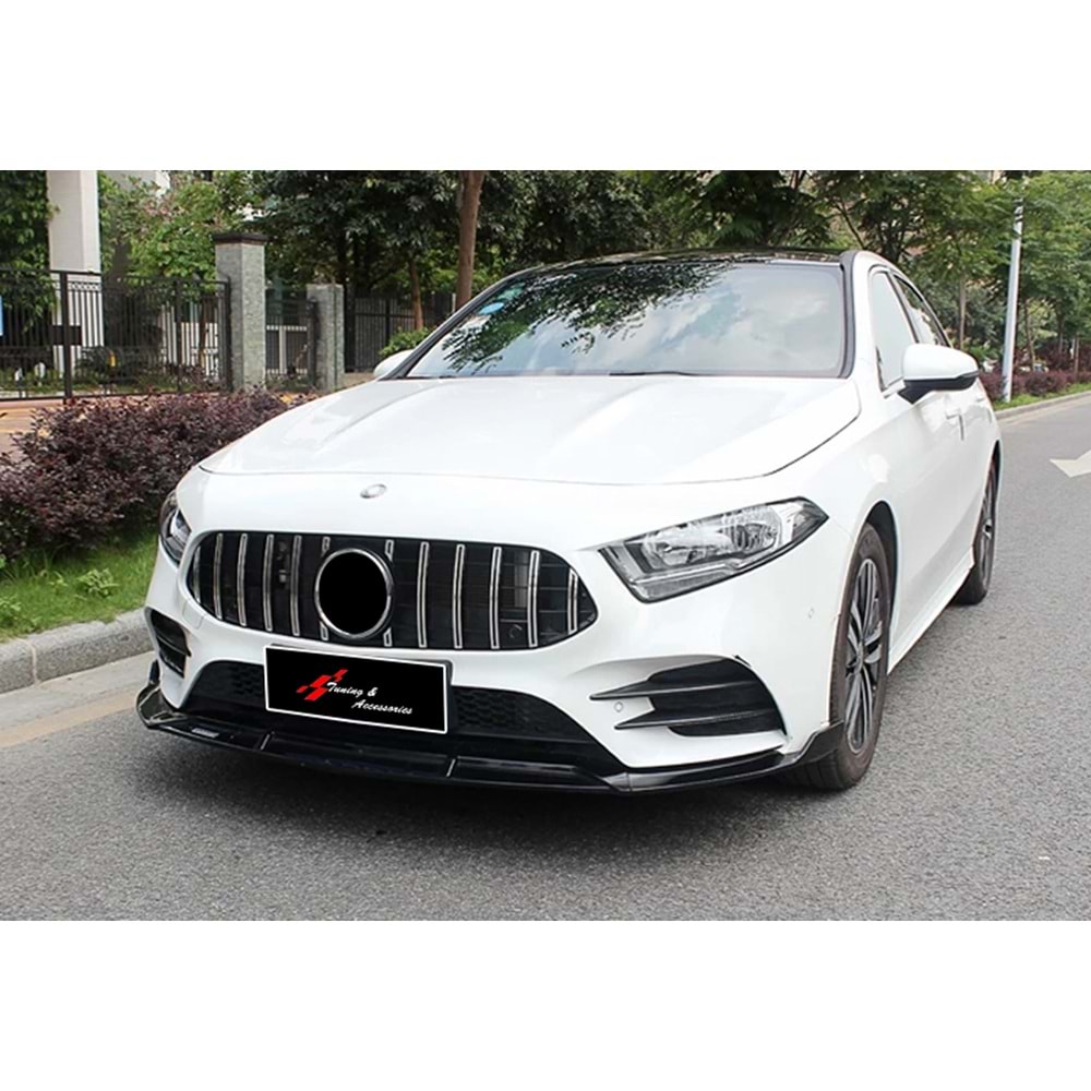 W177 GTR Front Grille ABS / 2018-up (Chrome + Piano Black)