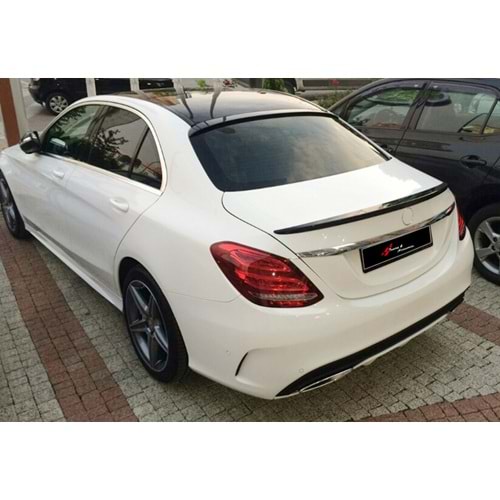 W205 Rear Trunk Anatomik Spoiler Raw Surface ABS / 2015 - up