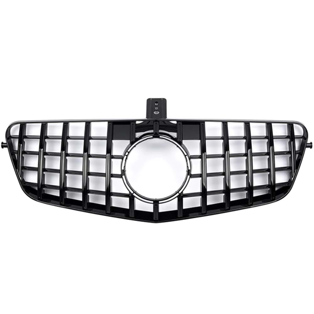 W212 E Series GTR Front Grille ABS / 2009-2012 (Chrome + Piano Black)