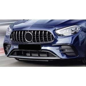W213 FL GTR Front Grille ABS / 2019-up (Chrome Line + Piano Black)