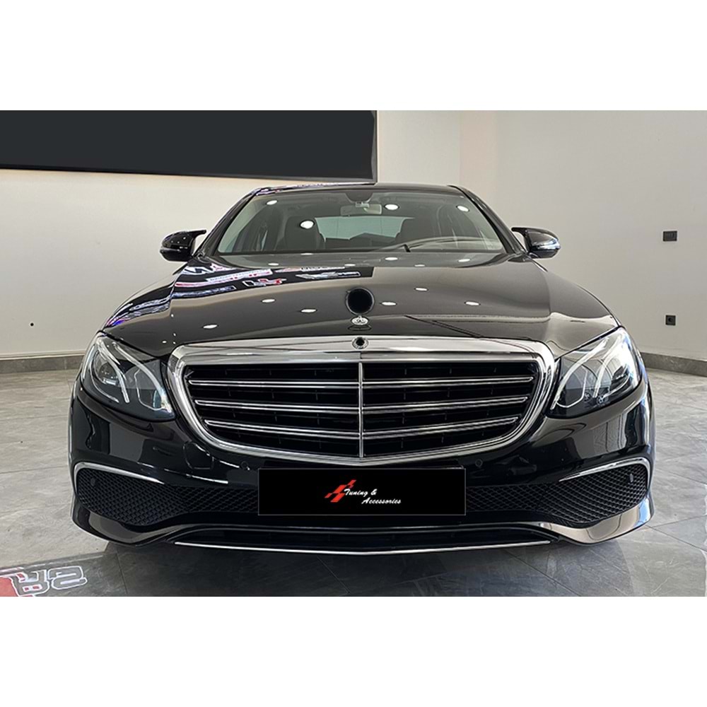 W213 Batman Mirror Cover Piano Black / 2017 - up