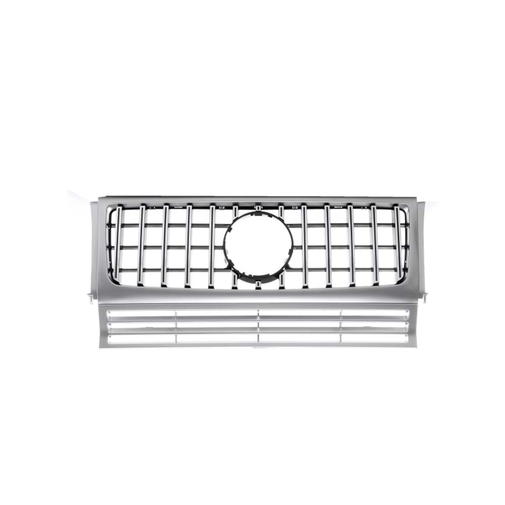 W463 G Serisi GTR Front Grille ABS / 2009-2018 (Chrome Line + Piano Black)