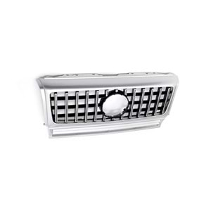 W463 G Serisi GTR Front Grille ABS / 2009-2018 (Chrome Line + Piano Black)