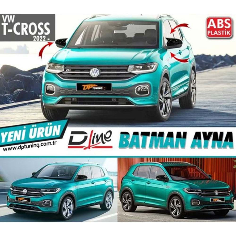 T-Cross Batman Mirror Cover Piano Black / 2017 after